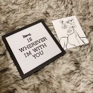 Black & White Pegboard